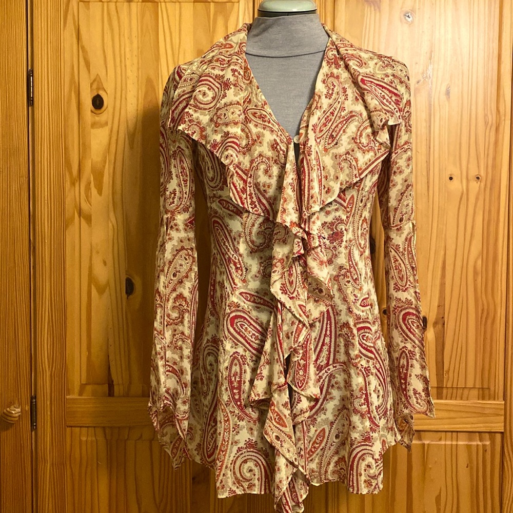 Express ruffled blouse